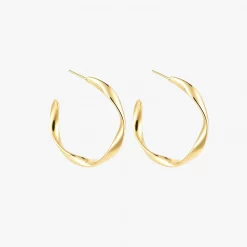 Spiral Hoop Ohrringe