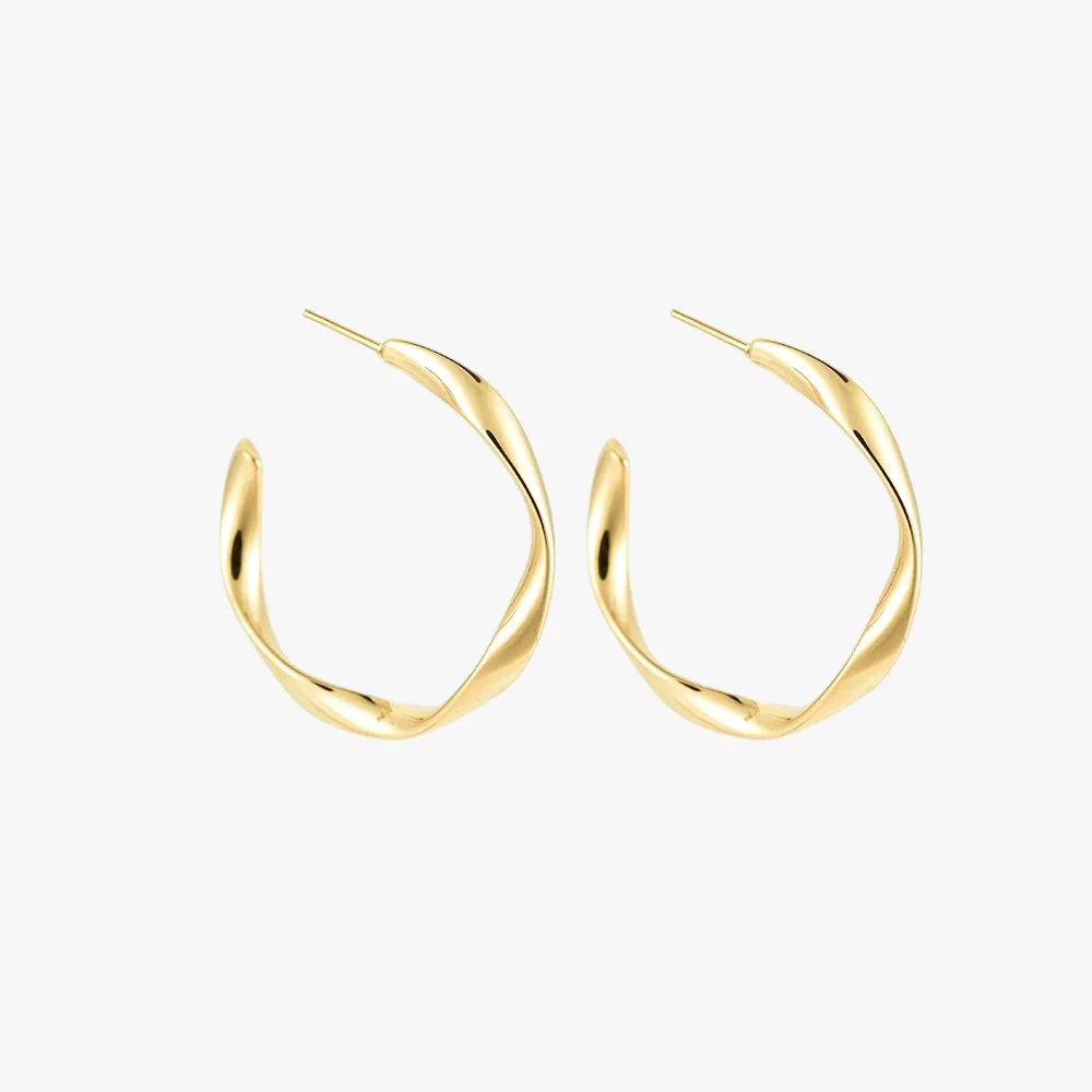 Spiral Hoop Ohrringe