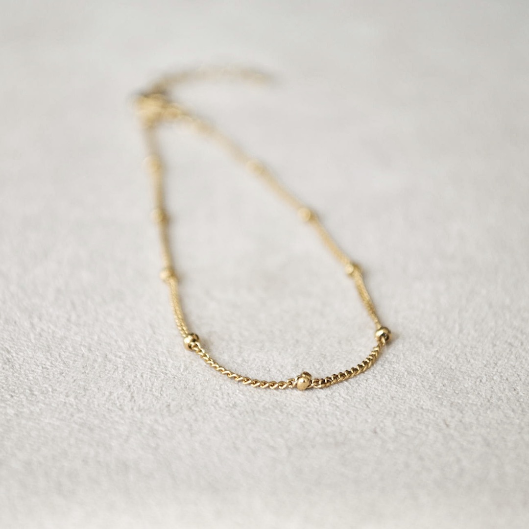 Ankerarmband mit Kugeln – Bild 4