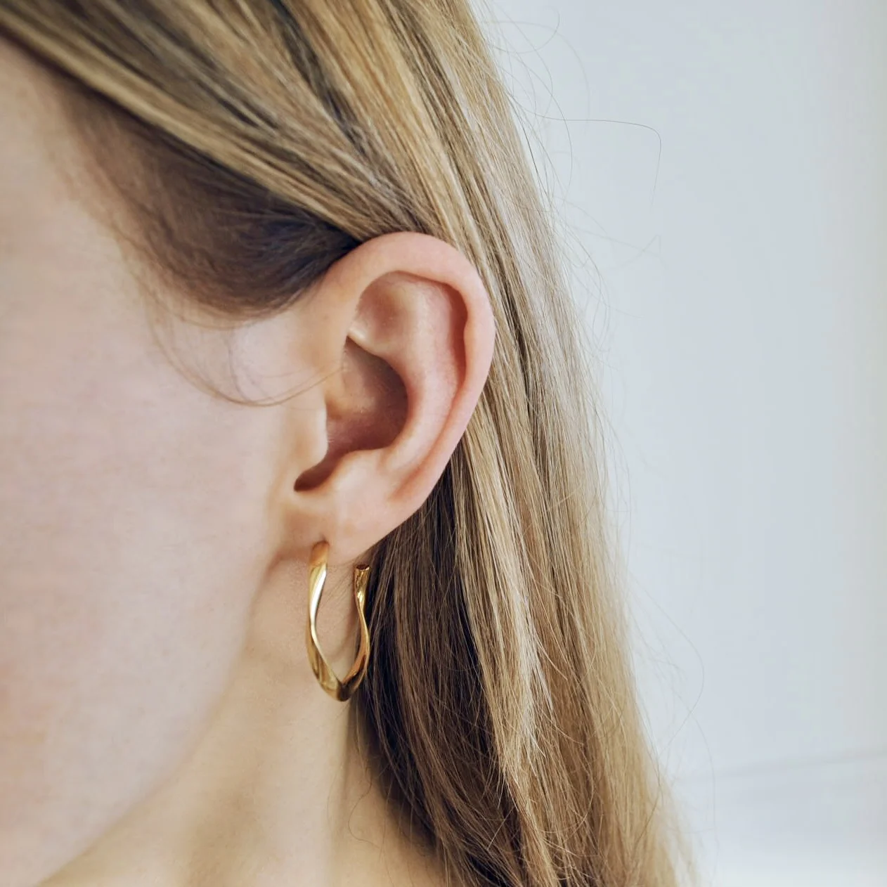 Spiral Hoop Ohrringe – Bild 2