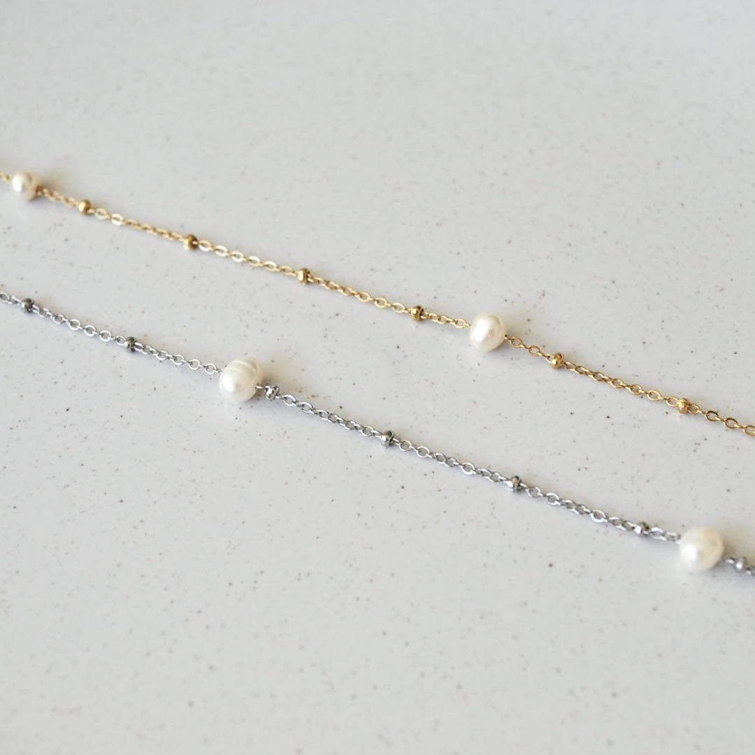 Mini Pearl Kette – Bild 6