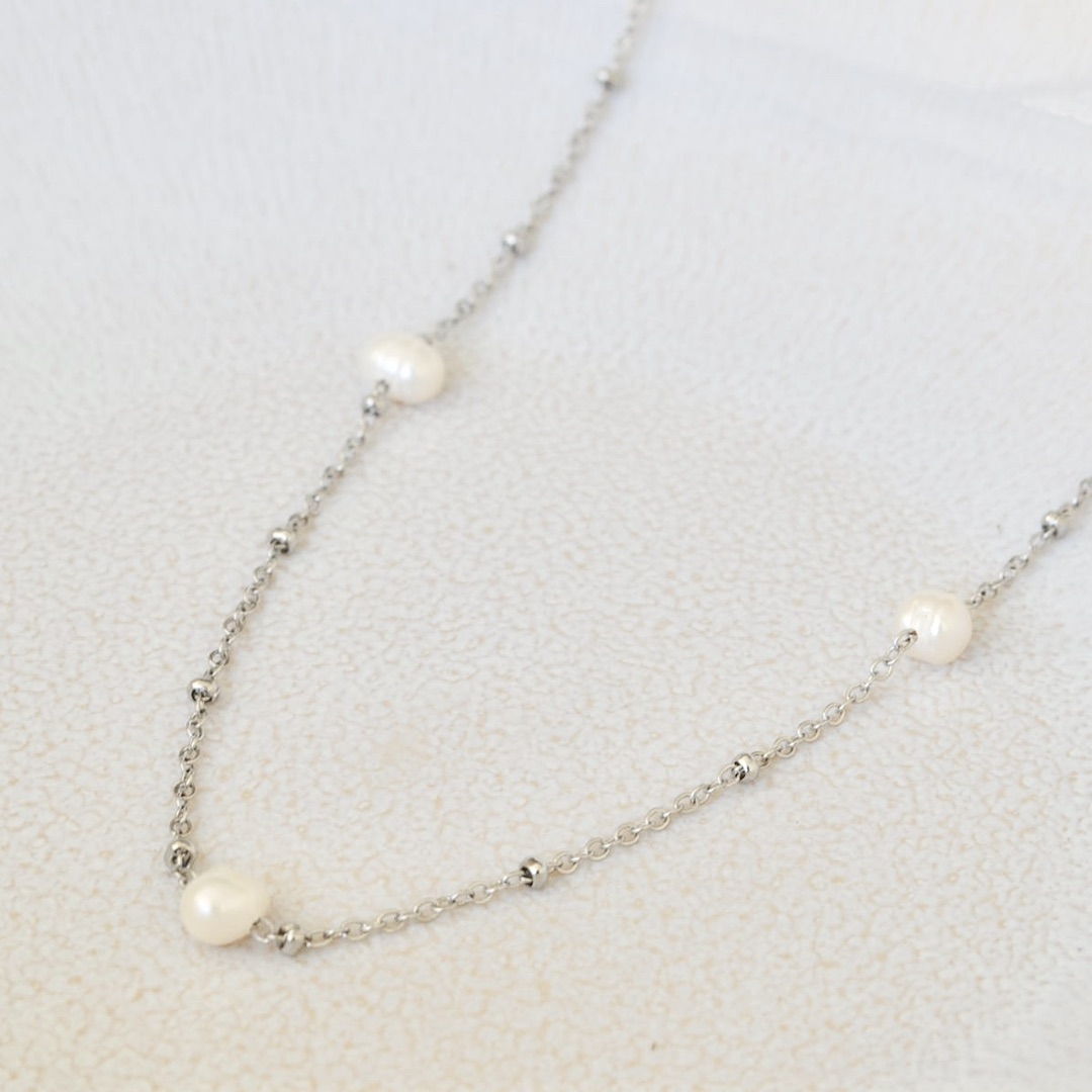Mini Pearl Kette – Bild 5