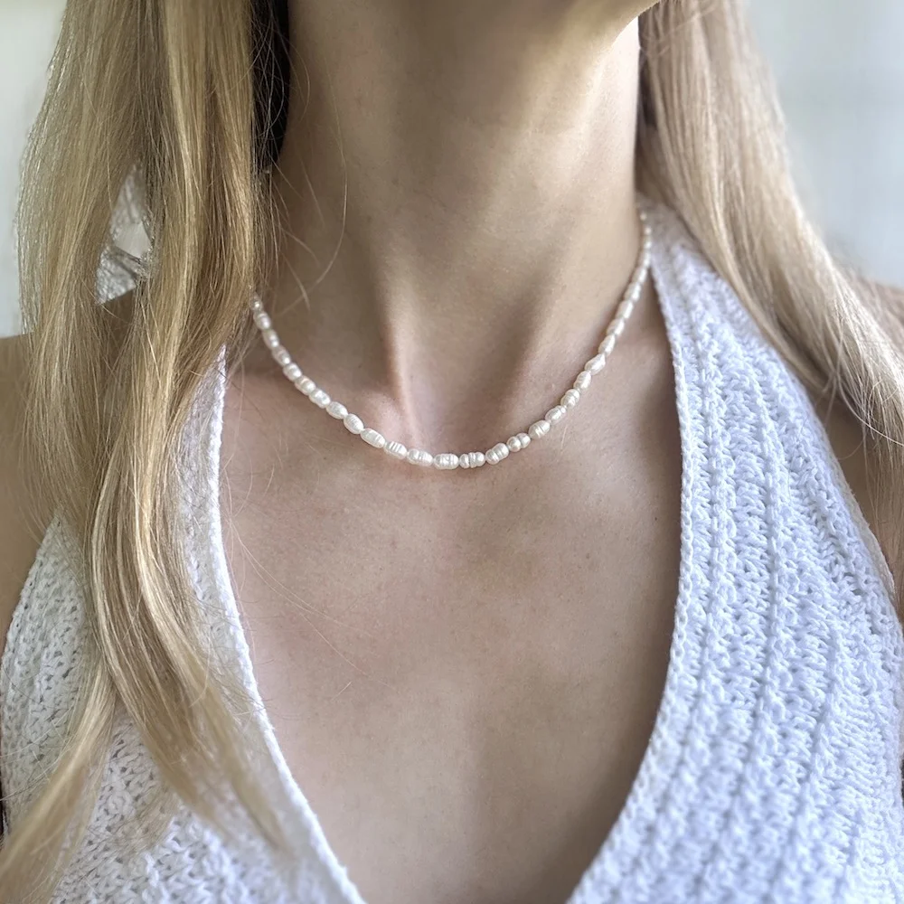 Perlen Kette – Bild 4