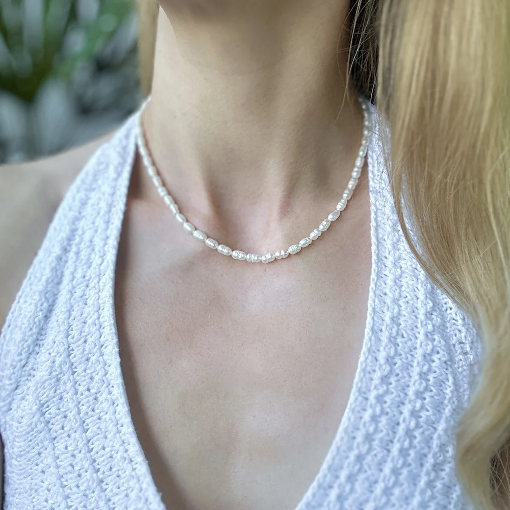 Perlen Kette – Bild 2