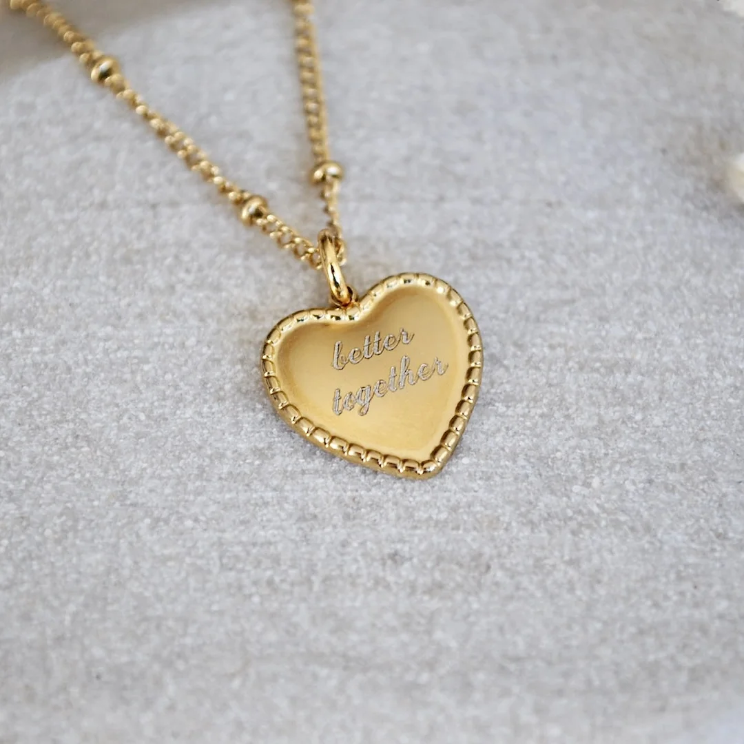 Gravur Herz Kette – Bild 4