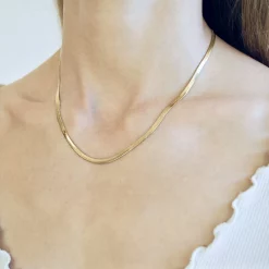 Alternative view of Snake Skin Kette