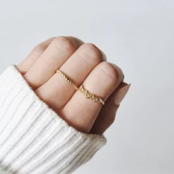 Alternative view of Elegant Daisy Ring