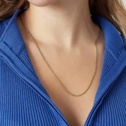 Alternative view of Long Twisted Cord Kette