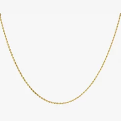 Long Twisted Cord Kette