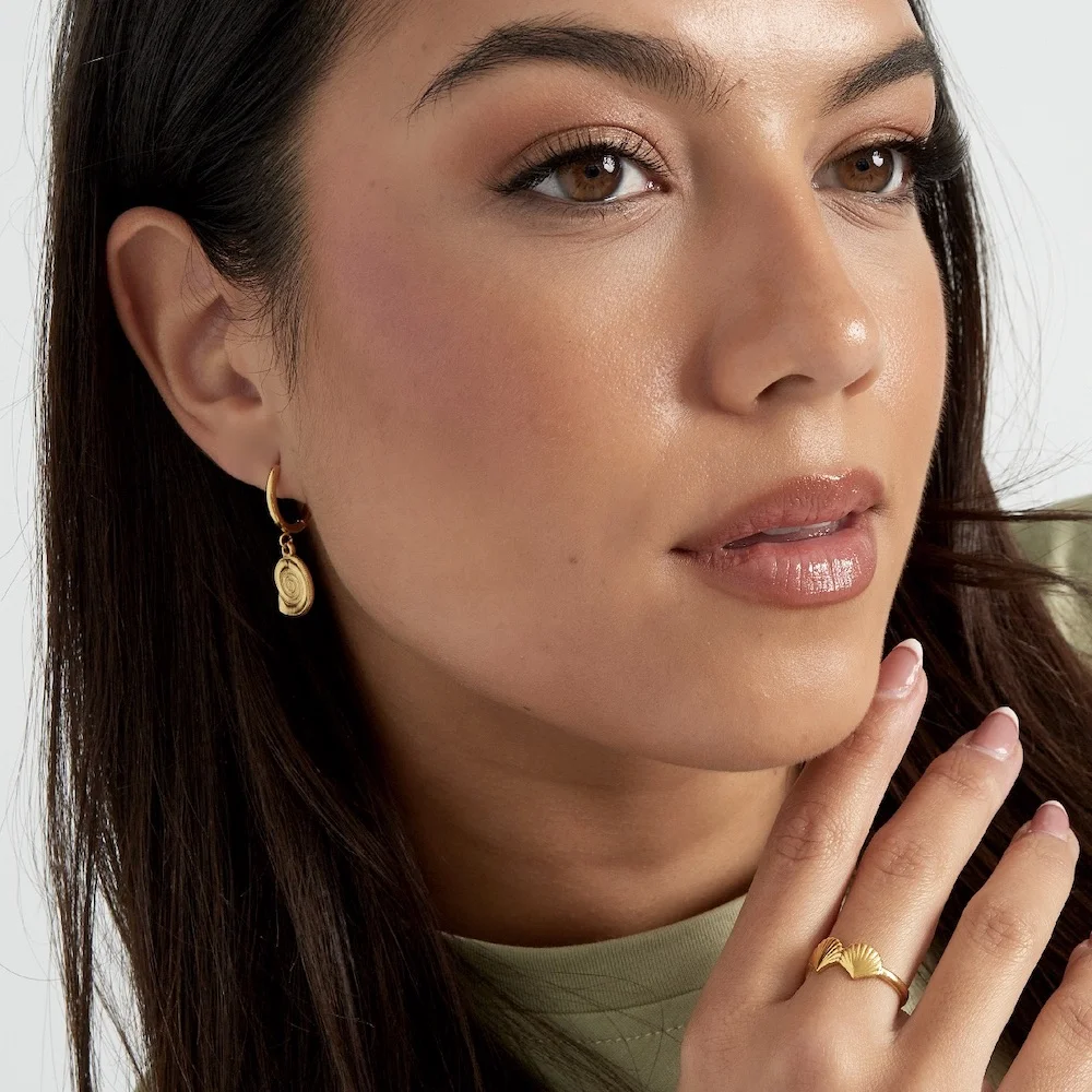 Twisted Shell Ohrringe – Bild 3