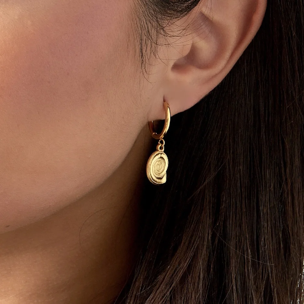 Twisted Shell Ohrringe – Bild 4